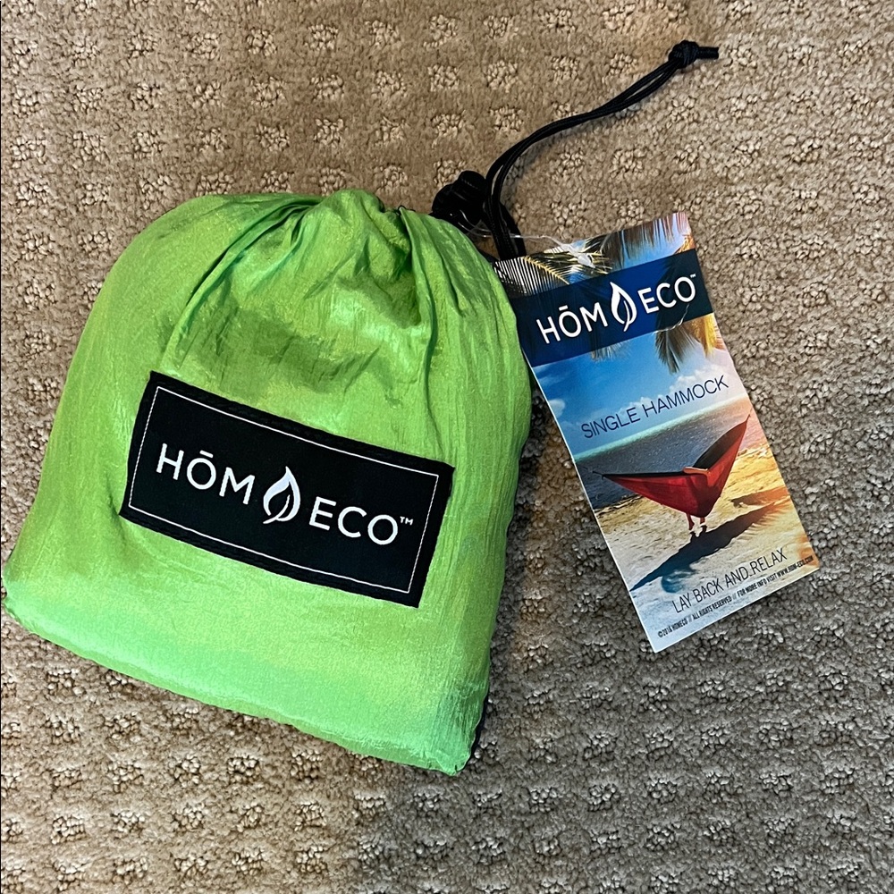 Homco Red Single Hammock NWT